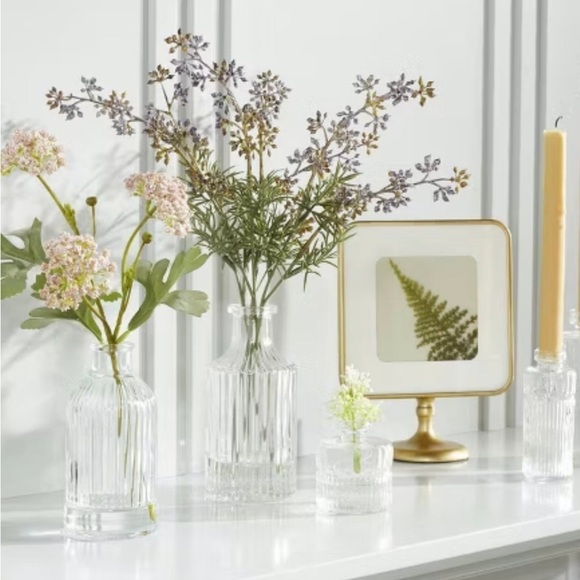 4"x4" Brass Pedestal Picture Frame Antique Finish - Hearth & Hand™ with Magnolia - Picture 2 of 3